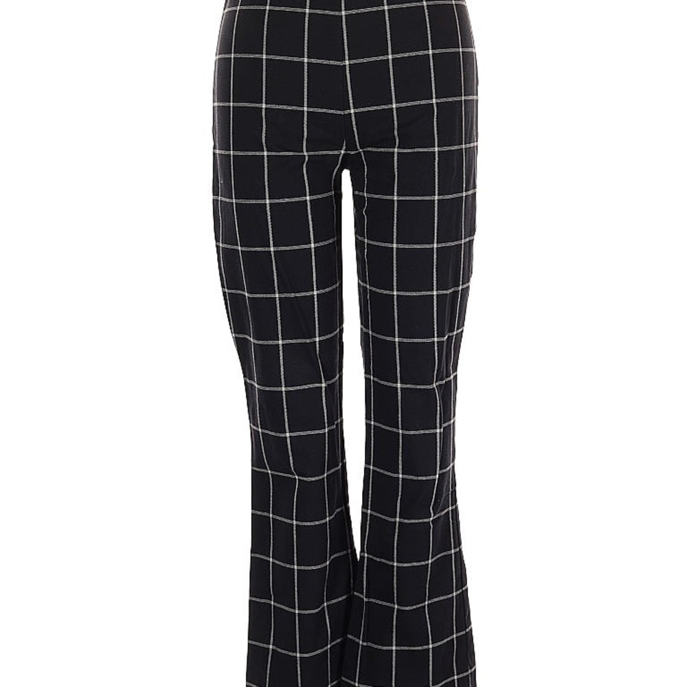 Women’s Bailey 44 Black and White Checkered Flare Pants